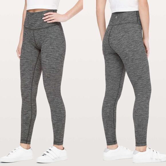 Lululemon Wunder Under High-Rise Tight *28" Gray Women’s Size 4 - Picture 1 of 6